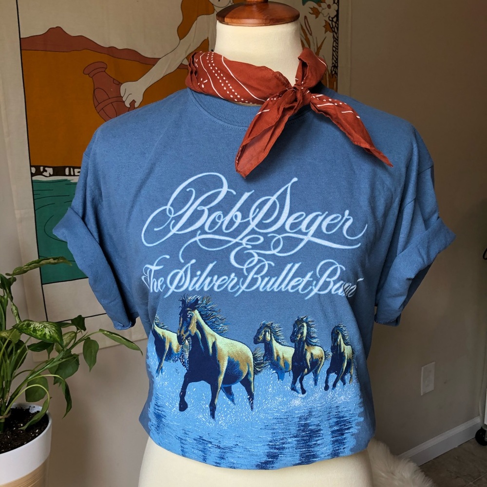 🎤 Bob Seger The Final Tour Band Tee